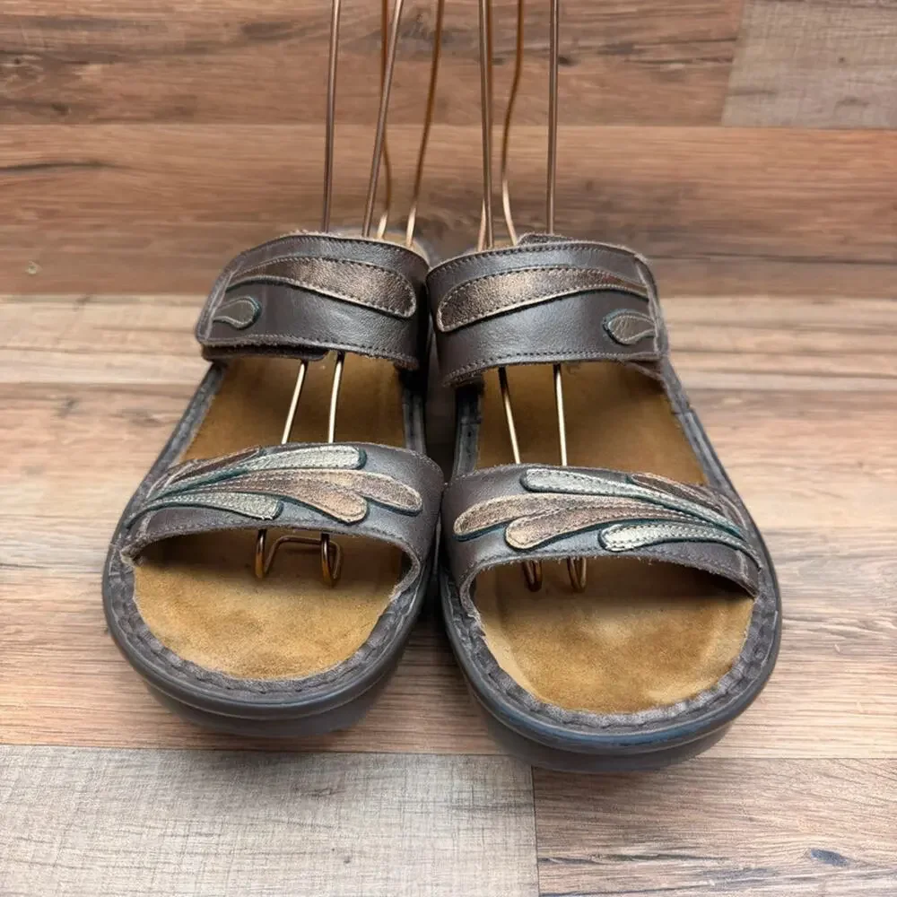 Naot Oleander Sandals Womens 10 Eu41 Casual Lifestyle Daily Slip On Slide